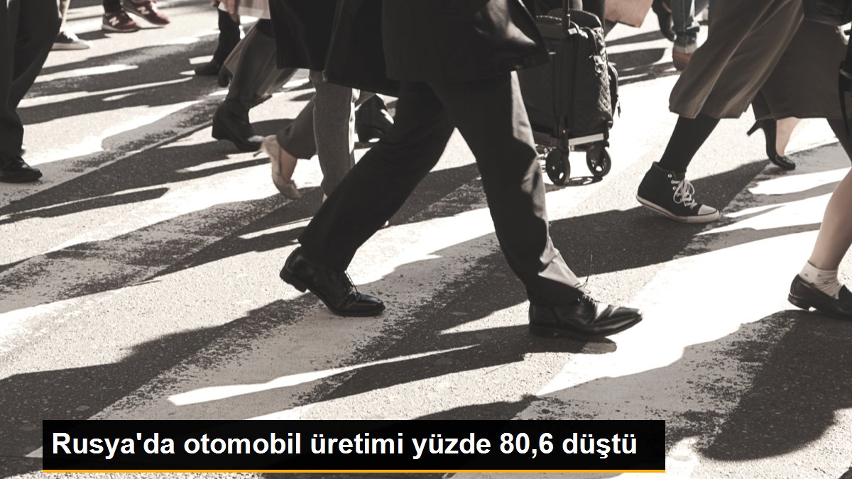 Rusya\'da otomobil üretimi yüzde 80,6 düştü