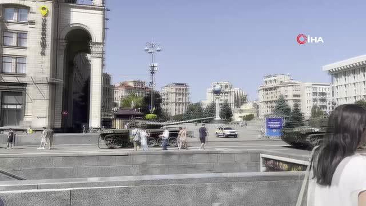 Ukrayna\'da savaşın gölgesinde 31. Bağımsızlık Günü