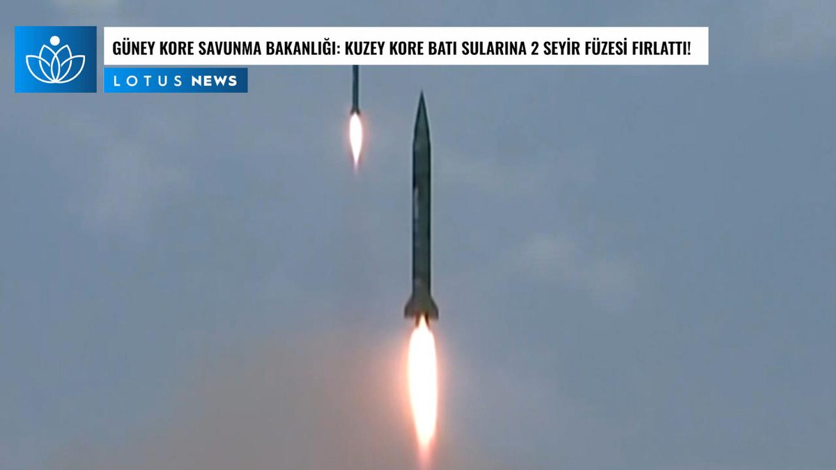 Video: Güney Kore Savunma Bakanlığı: Kuzey Kore Batı Sularına 2 Seyir Füzesi Fırlattı