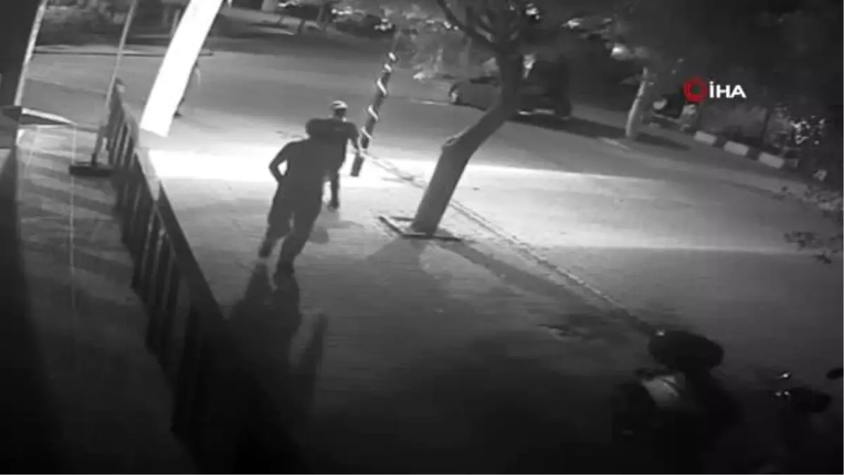 Yüzlerini gizlemeye çalışsalar da yakalandılar