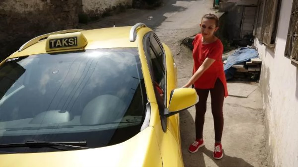 2 çocuklu taksici Dilek, Trabzon yollarında