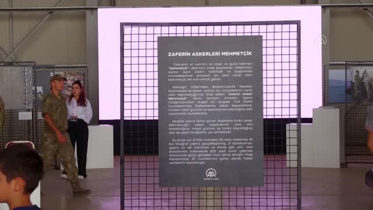 AFYONKARAHİSAR - Anadolu Ajansı "Zaferin Askeri Mehmetçik Fotoğraf Sergisi"