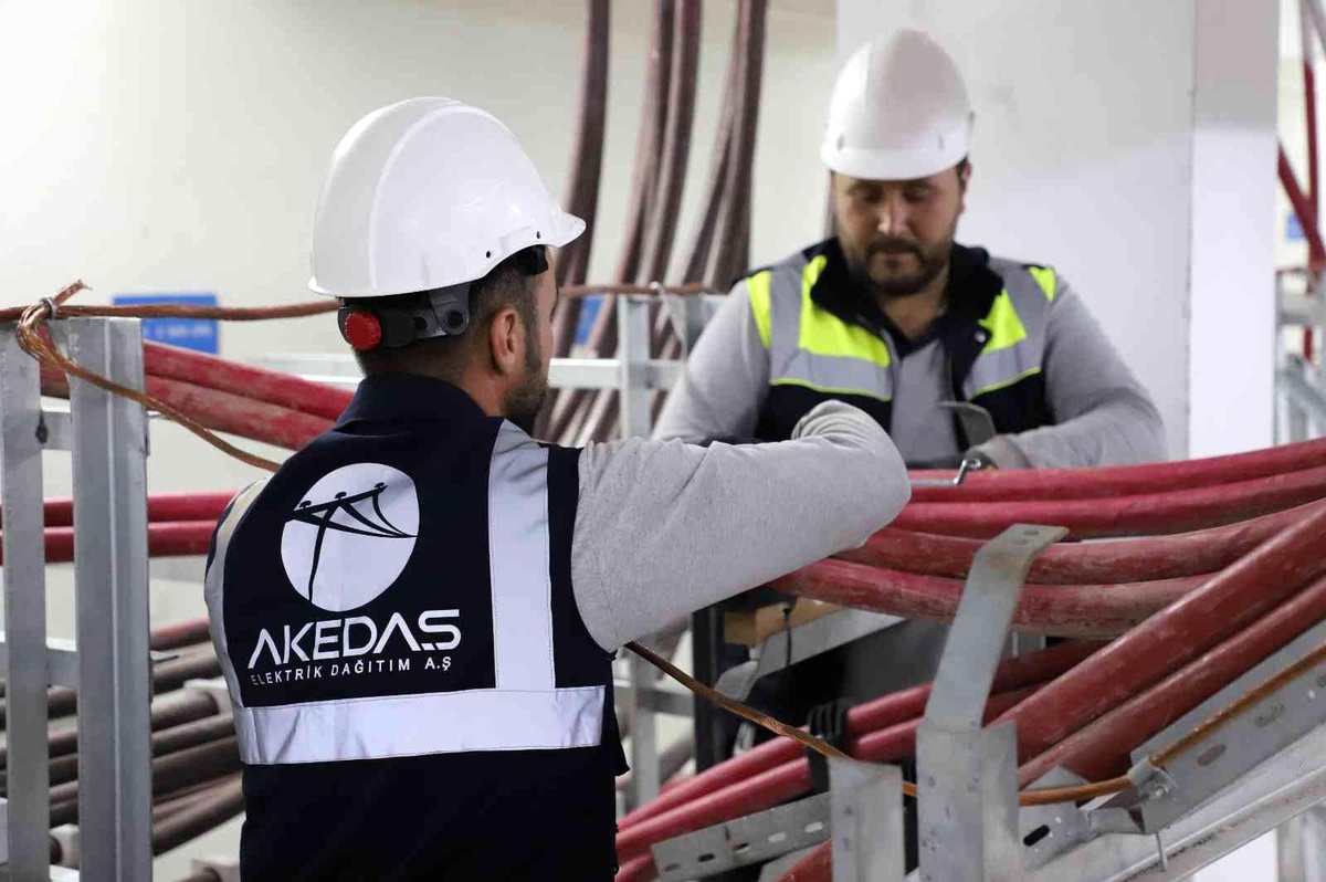 Akedaş\'tan bakım onarım çalışması