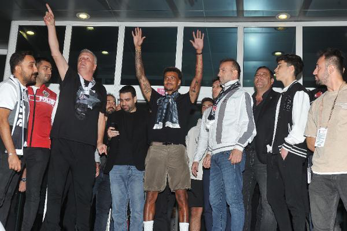 Dele Alli, Beşiktaş için İstanbul\'da