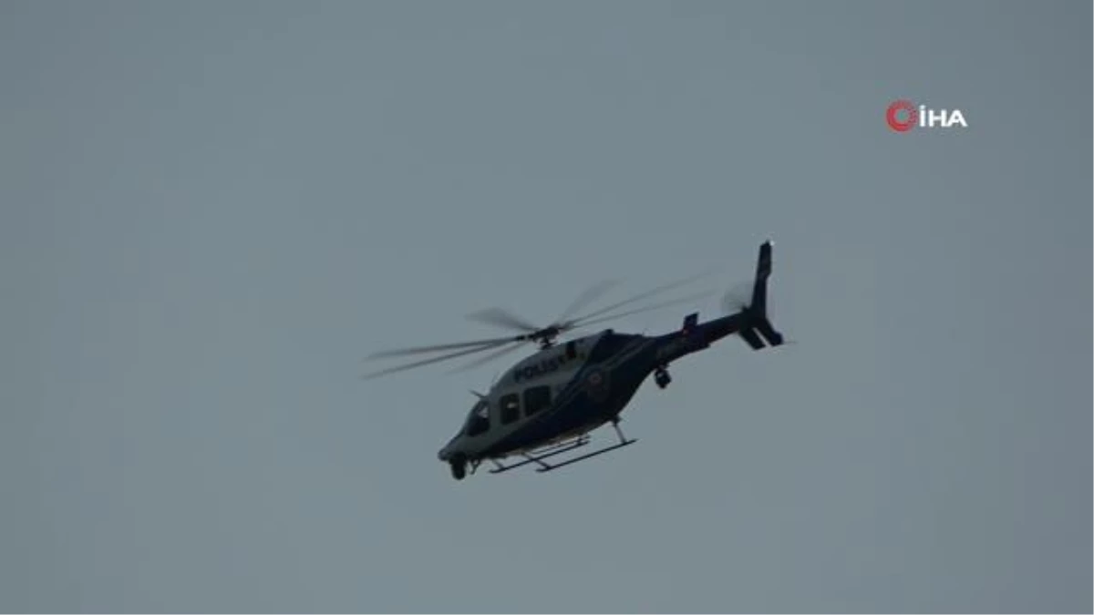 İstanbul\'da helikopter destekli \'Yeditepe Huzur\' uygulaması