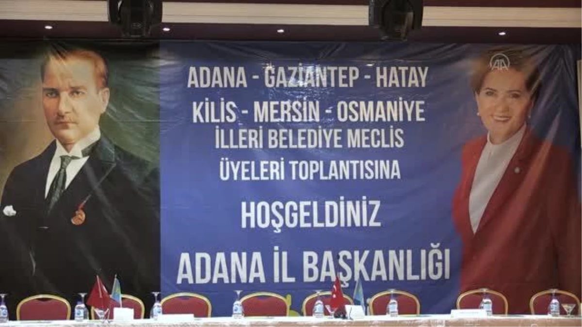 İYİ Partili Ergun, Adana\'da "Yerel Yönetimler İstişare Toplantısı"na katıldı