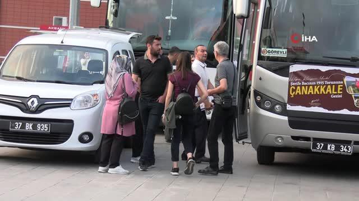 Kastamonulu gençler, Çanakkale destanının yazıldığı toprakları geziyor