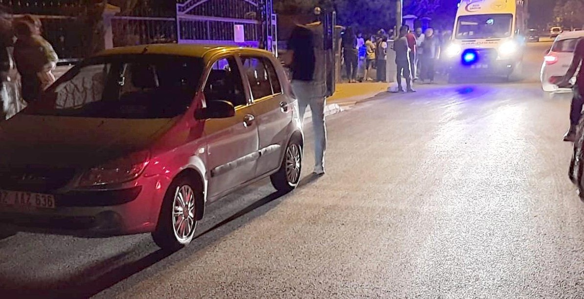 Otomobil yayaya çarptı: 1 yaralı