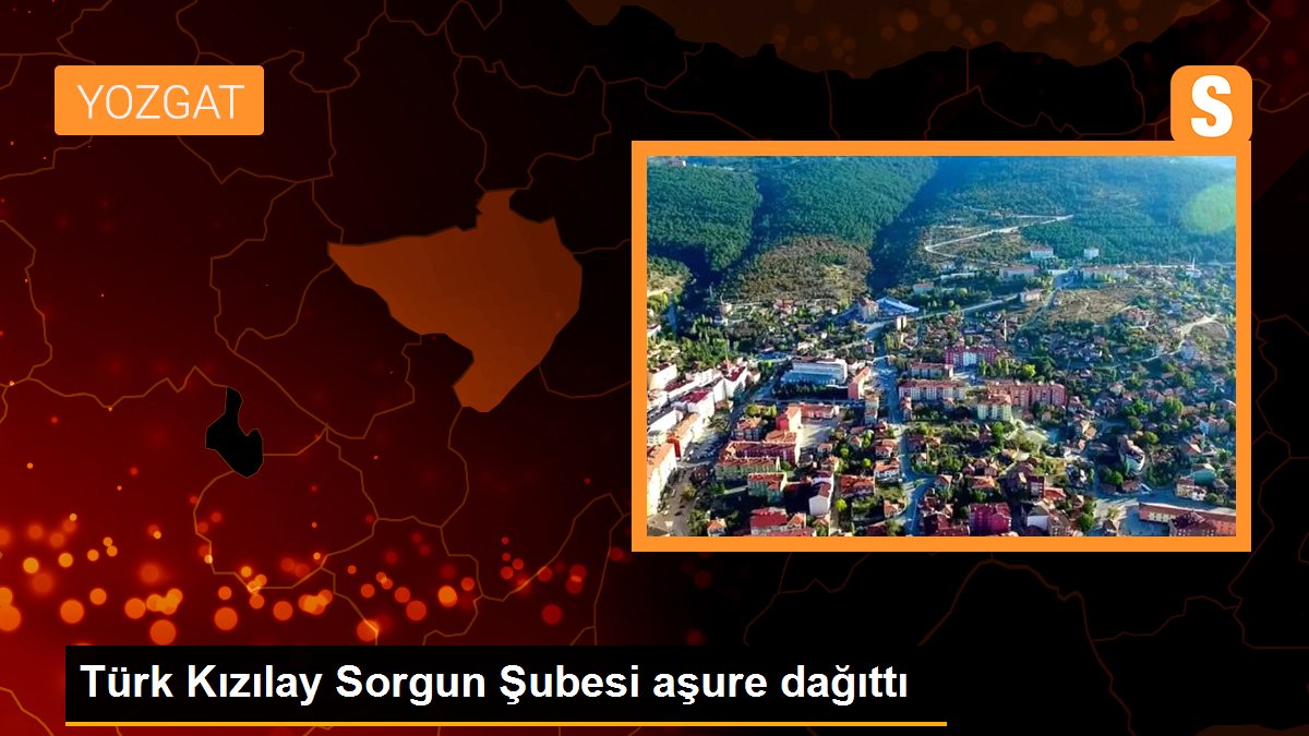 Türk Kızılay Sorgun Şubesi aşure dağıttı