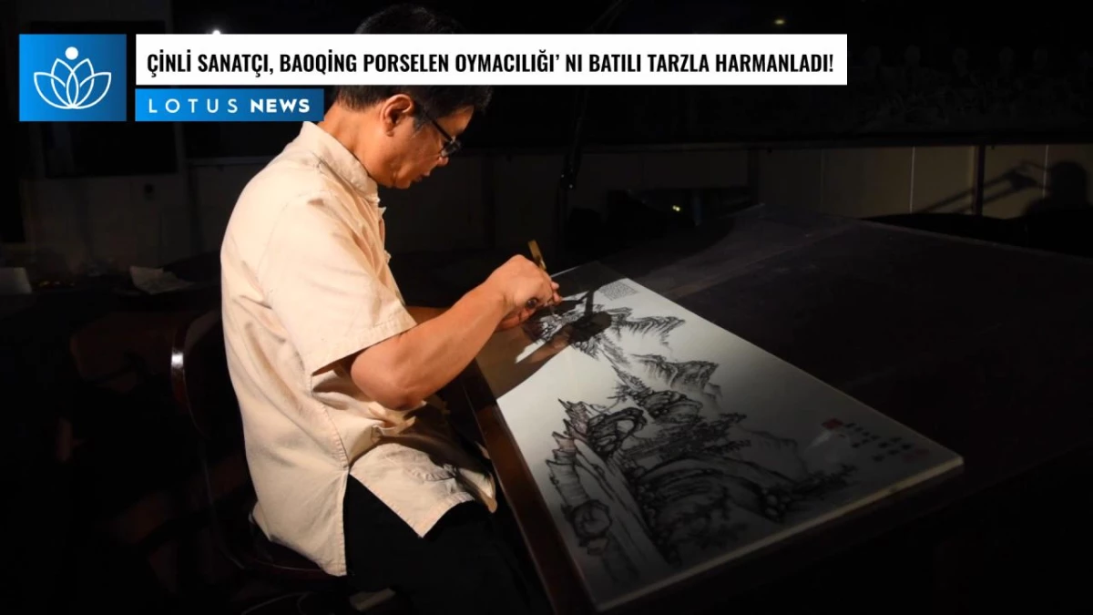 Video: Çinli Sanatçı, Baoqing Porselen Oymacılığı\'nı Batılı Tarzla Harmanladı