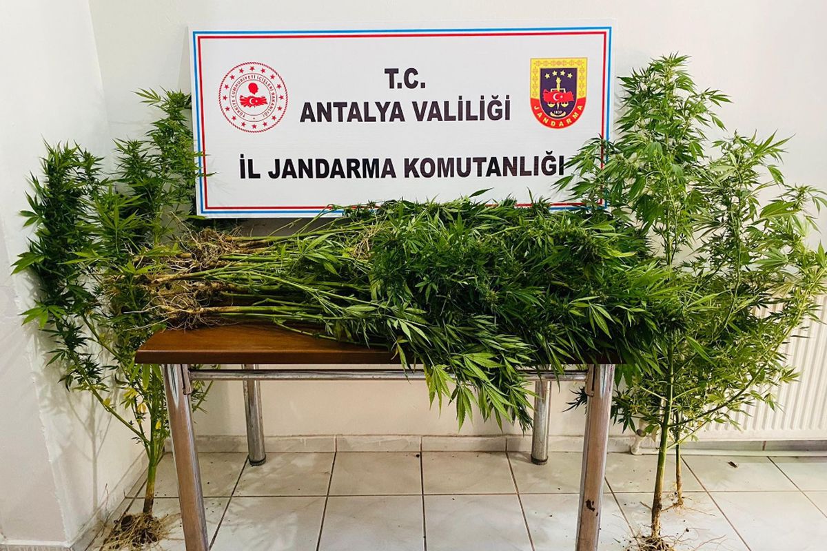 Antalya\'da uyuşturucu operasyonunda 2 kişi yakalandı
