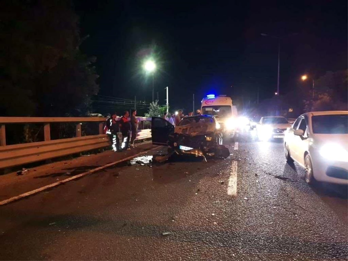 Bilecik\'te zincirleme trafik kazası, 4 kişi yaralandı