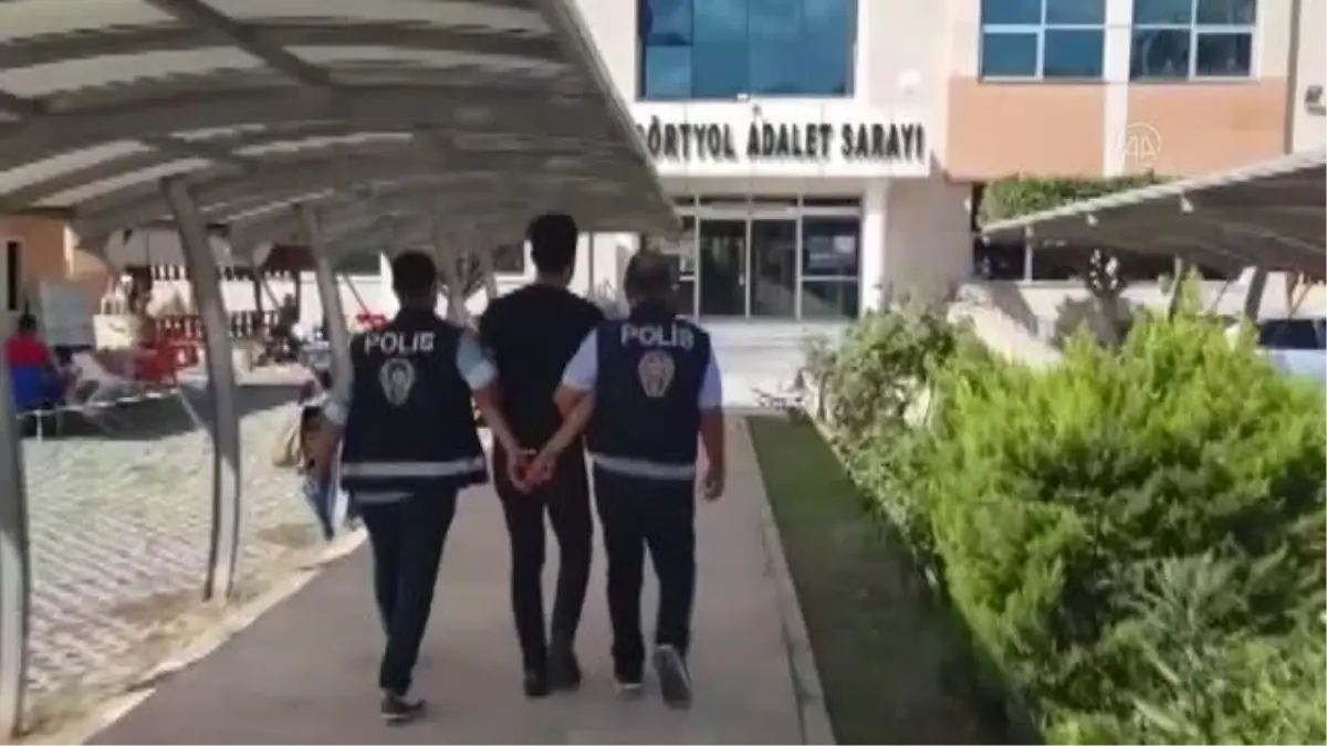 Hatay'da bir inşaattan hırsızlık yapan şüpheli tutuklandı