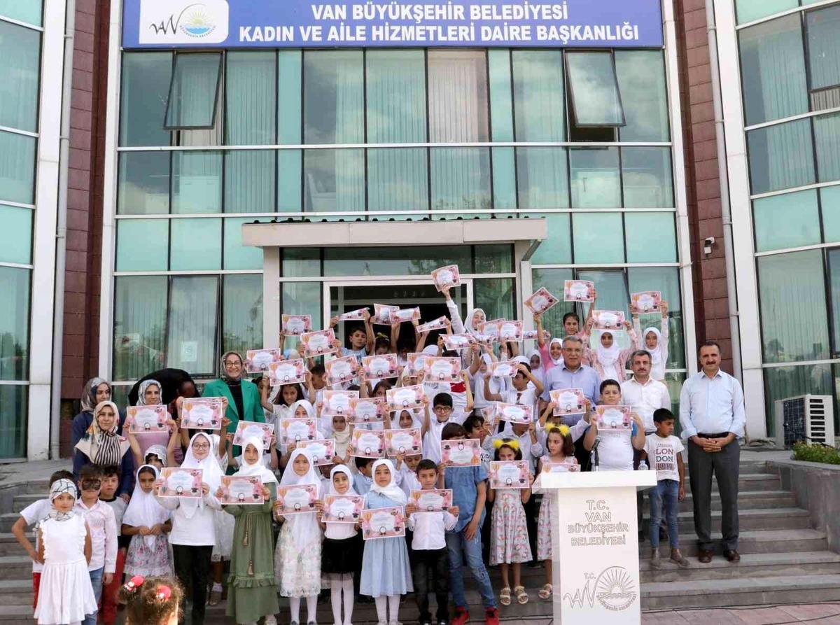Büyükşehir yaz Kur\'an kursu öğrencileri için mezuniyet programı düzenledi