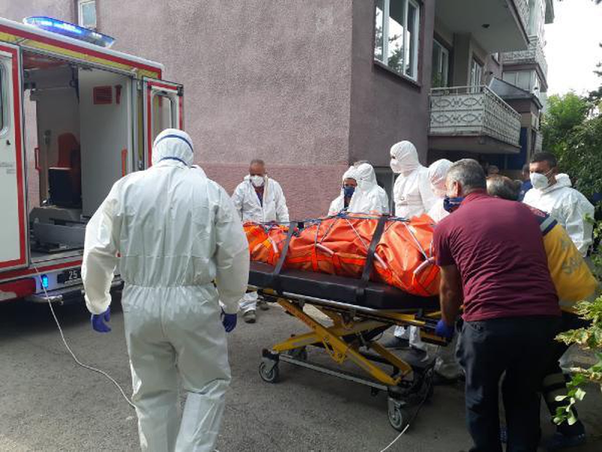 Çürümeye başlayan ceset için 6 saatlik müdahale