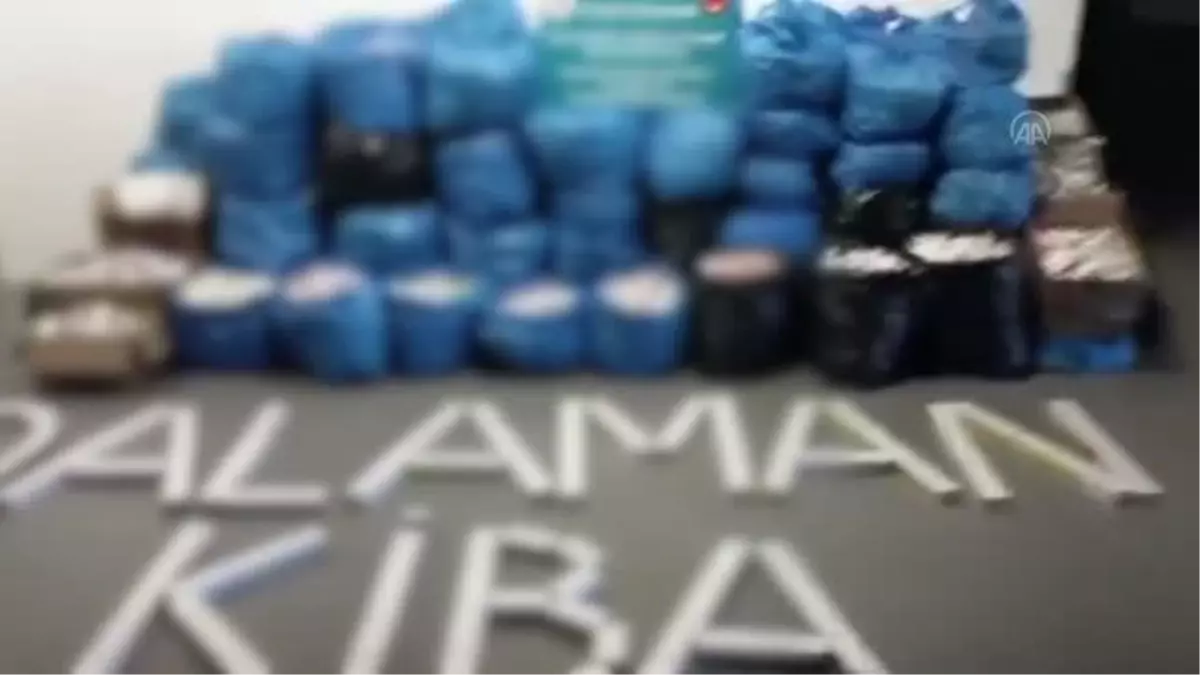 Dalaman\'a inen uçaktaki 49 yolcunun valizinden 75 bin 740 paket elektronik sigara kartuşu çıktı