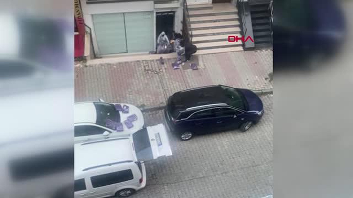GÜNGÖREN\'DE KİMSEYE ALDIRMADAN SOYGUN YAPTILAR; MAHALLE AYAĞA KALKTI, ONLAR SOYMAYA DEVAM ETTİ