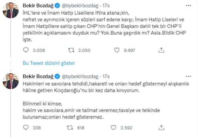 HSK, Kılıçdaroğlu'nun hakim ve savcılara yaptığı Gülşen çağrısına yanıt verdi: Kimse hakimlere emir ve talimat veremez