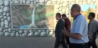 Osmaniye'nin doğal güzellikleri ve spor branşları duvarlara nakşedildi