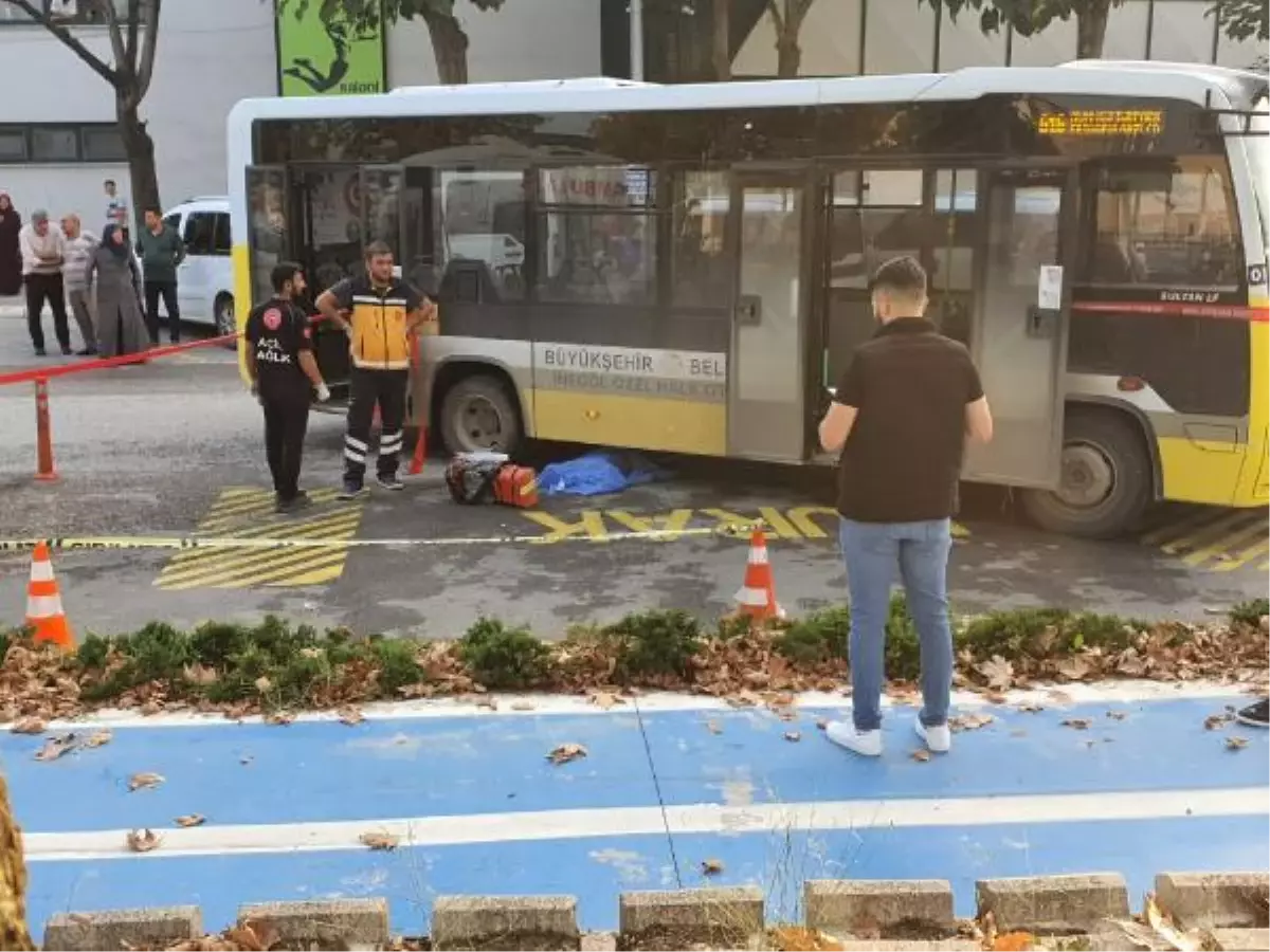 Otobüsün çarptığı bisikletli Enes hayatını kaybetti