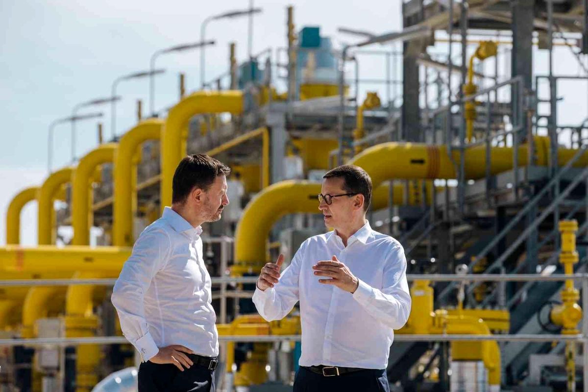 Polonya Başbakanı Morawiecki: "Bu bir barış boru hattı"