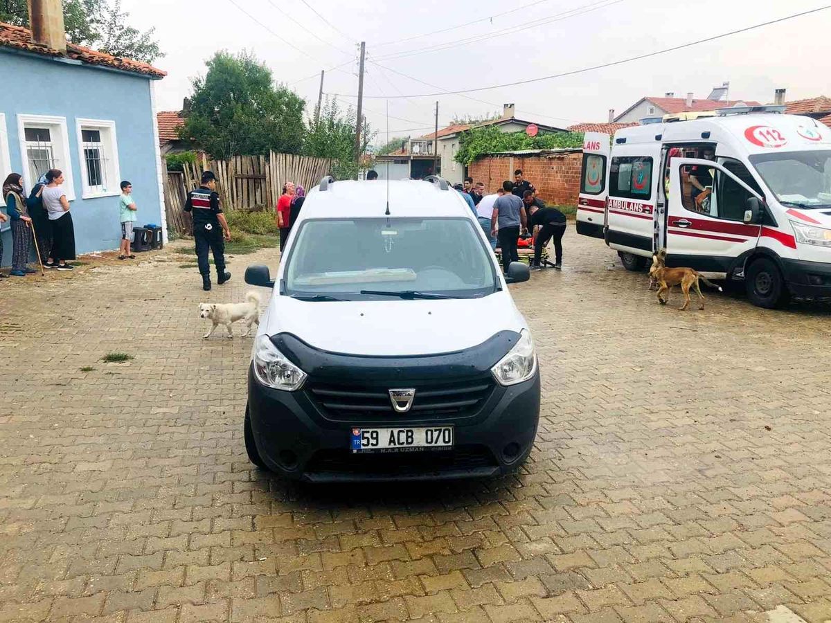 Tekirdağ\'da trafik kazası: 1 yaralı