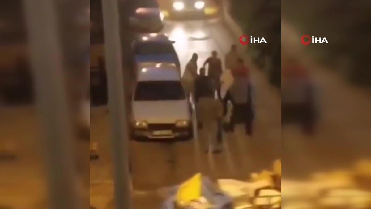 Ankara\'da tekme tokatlı kavga kamerada