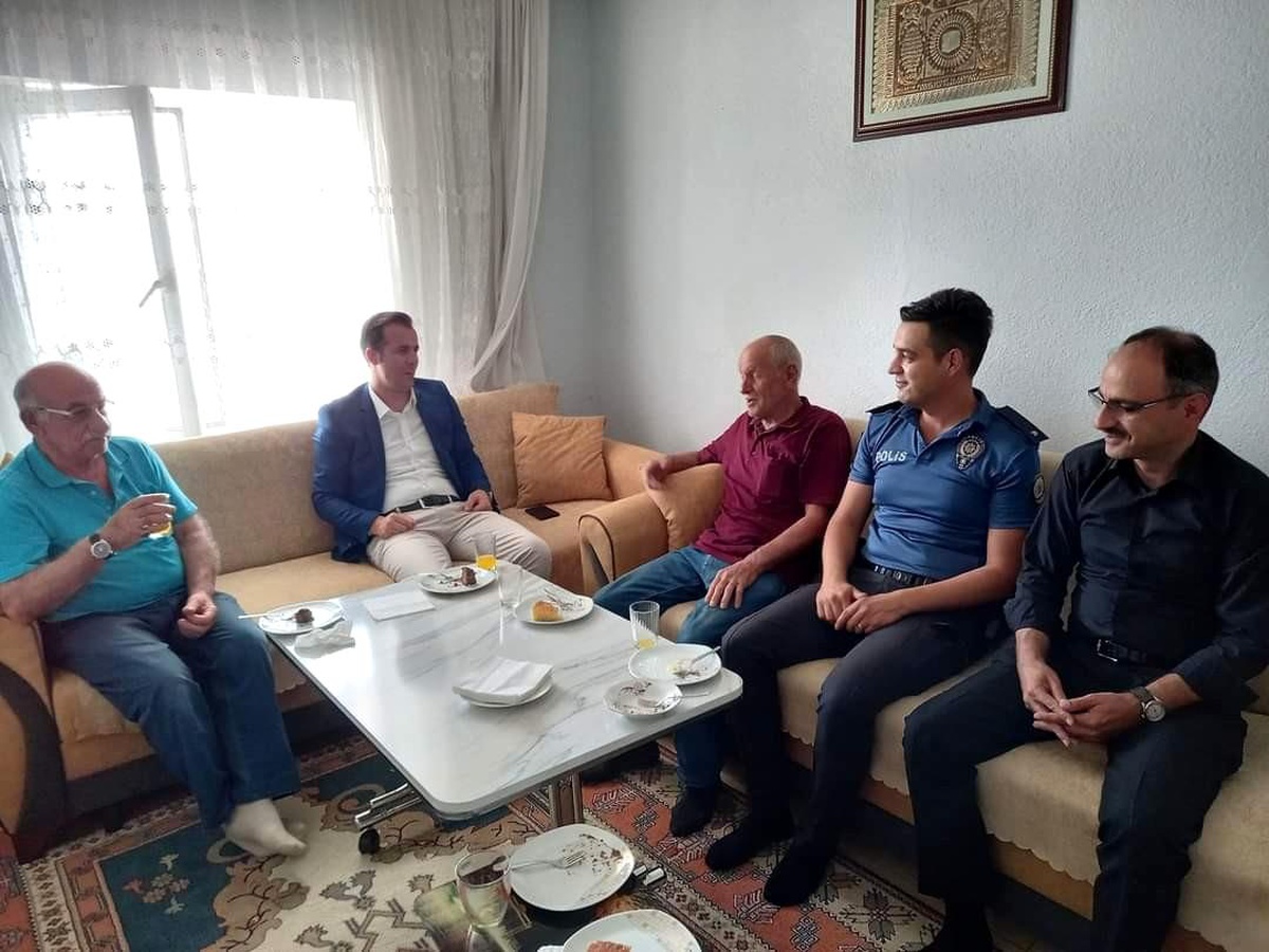 Tomarza Kaymakamı Eyyüpkoca ilk ziyaretini şehit yakınlarına yaptı