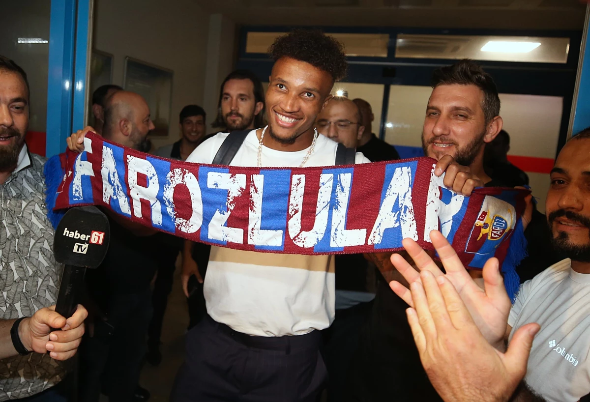 Trabzonspor\'un transfer görüşmesi yaptığı Gbamin, Trabzon\'a geldi