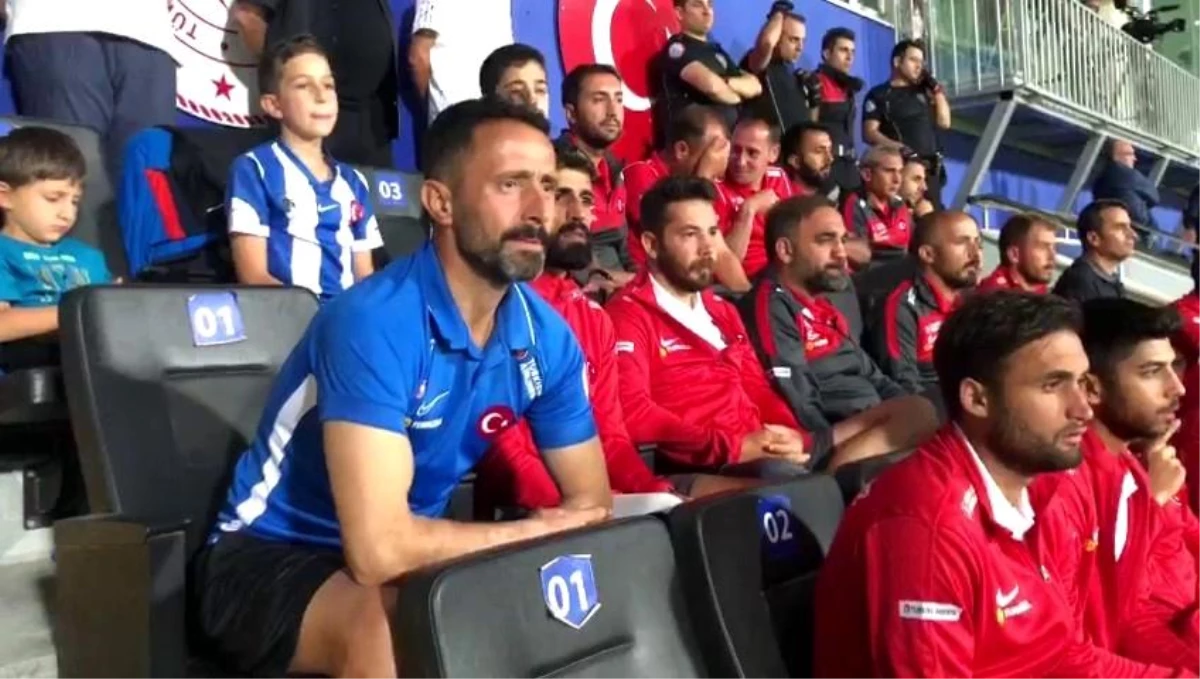 Ampute Milli Takımı, Erzurumspor FK Samsunspor maçını izledi