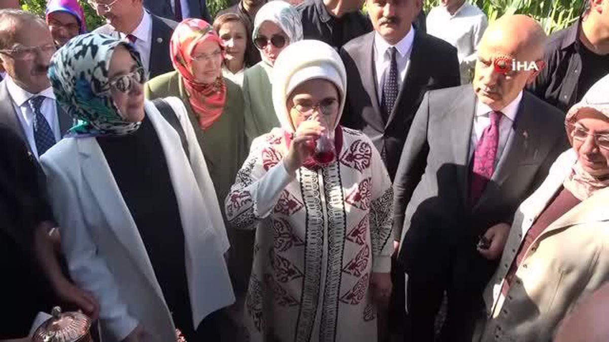 Emine Erdoğan, Gastronomi Festivali\'nde Tokat mutfağını gezdi