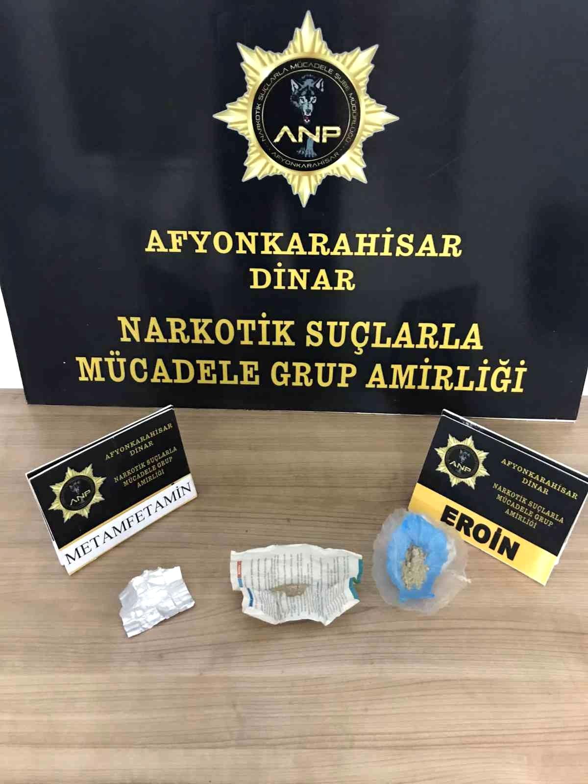 Eroinle yakalanan şahıs gözaltına alındı
