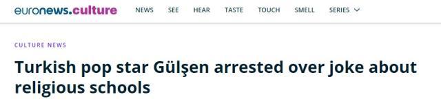 Gülşen'in tutuklanması dünya basınında büyük yankı uyandırdı