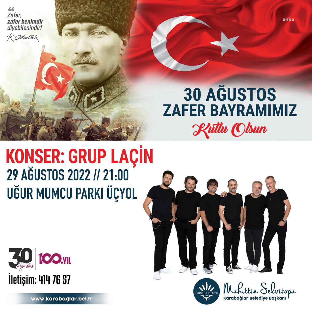 Karabağlar\'da 30 Ağustos Coşkusu Konserle Yaşanacak