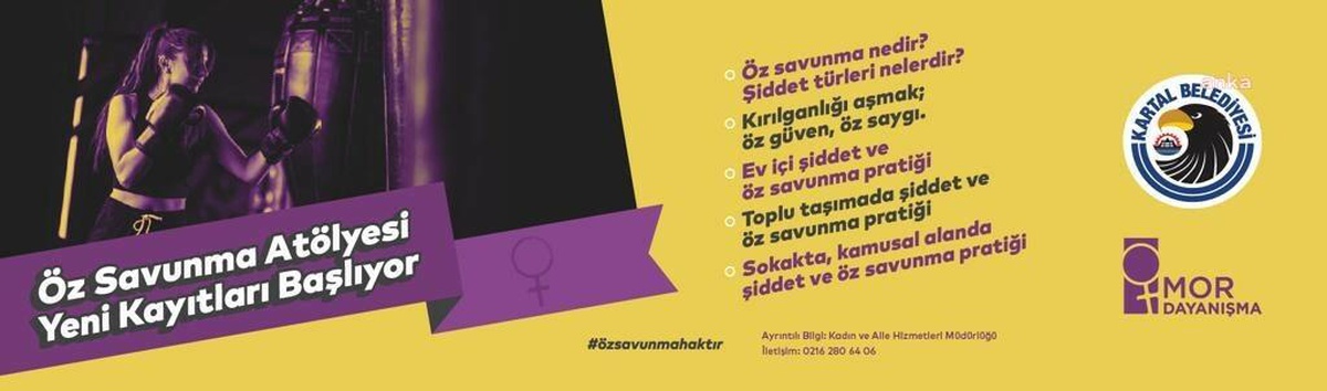 Kartal\'da Kadınlar İçin Öz Savunma Atölyesi\'nin Yeni Kayıtları Başlıyor