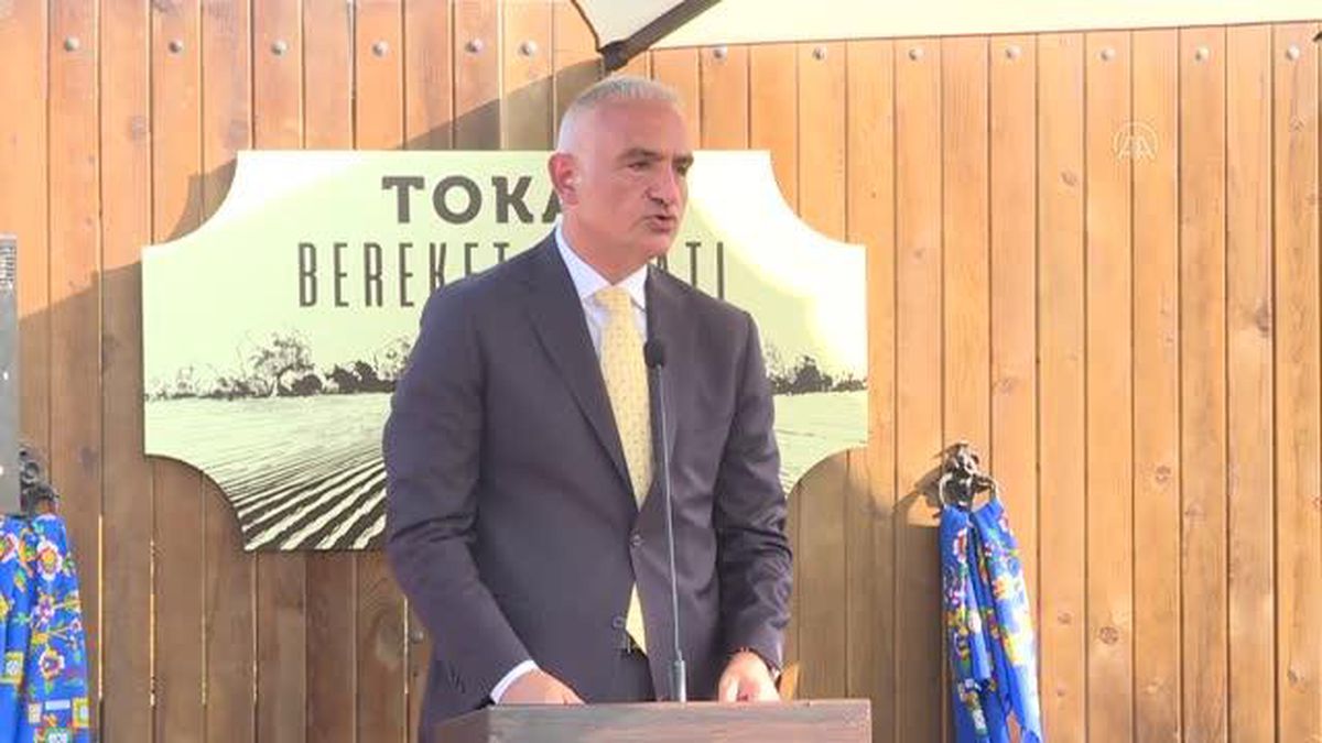 Kültür ve Turizm Bakanı Ersoy, Tokat\'ta "Bereket Hasadı Programı"nda konuştu Açıklaması