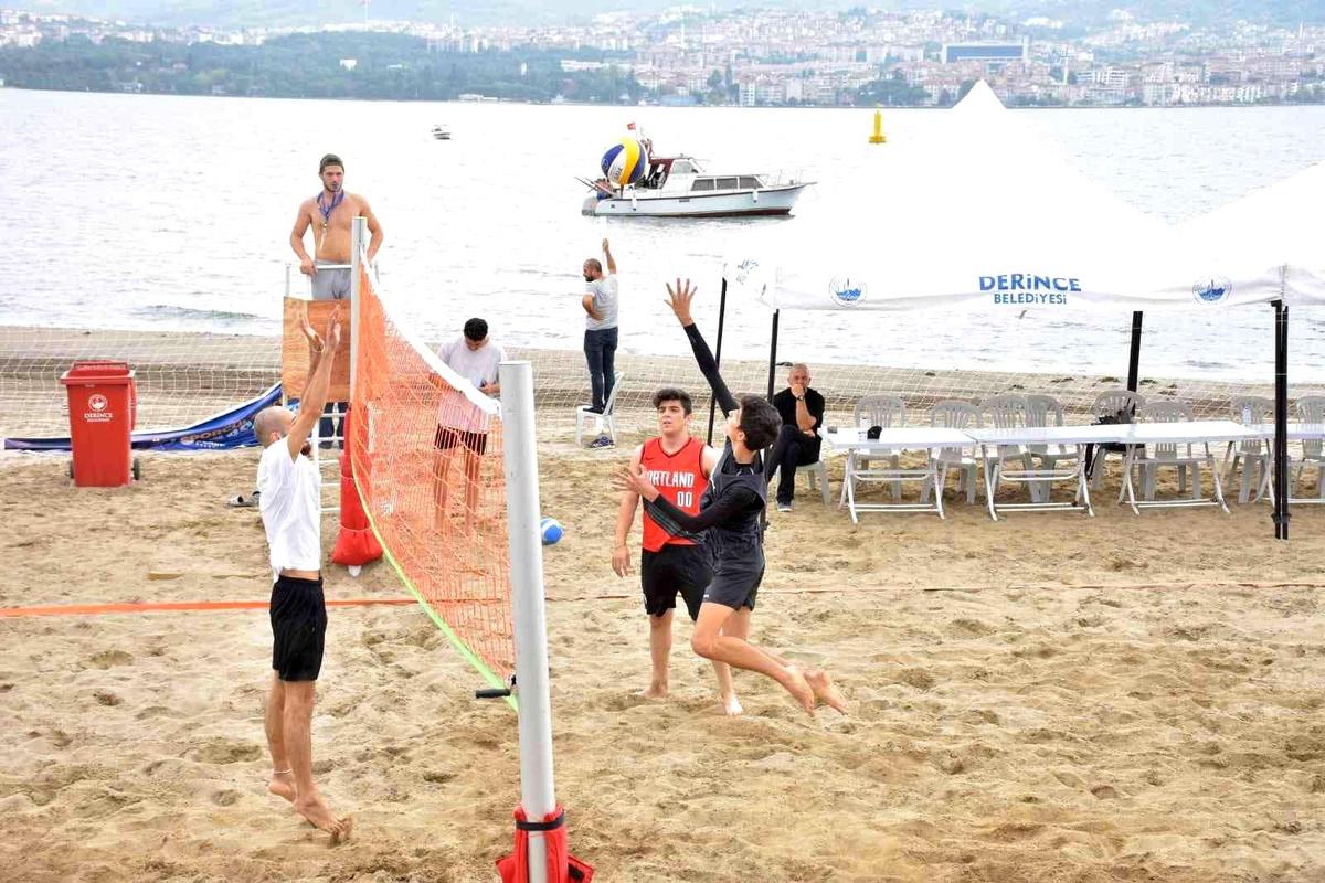 Plaj voleybolu heyecanı başladı