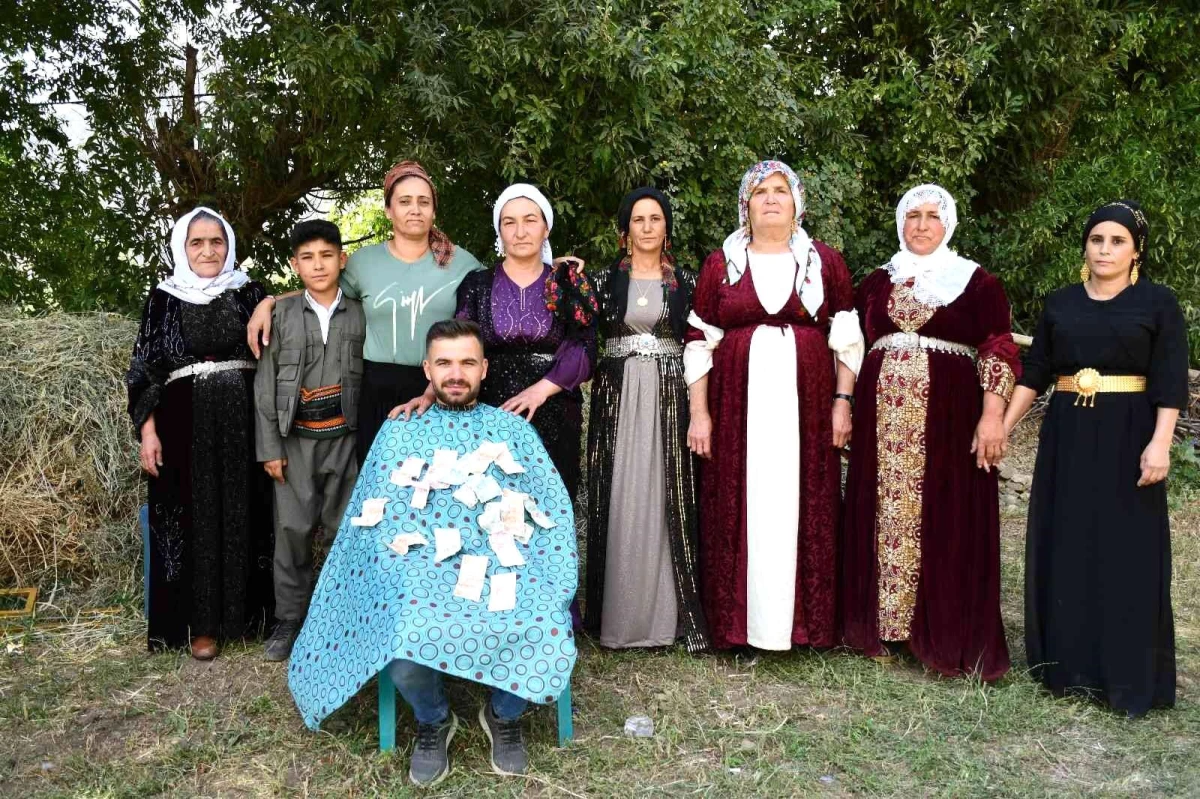 Şırnak\'ta 100 yıllık damda gelin karşılama geleneği yaşatılıyor