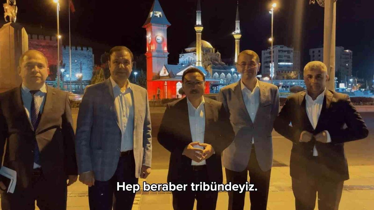 Vali Çiçek\'ten maça çağrı