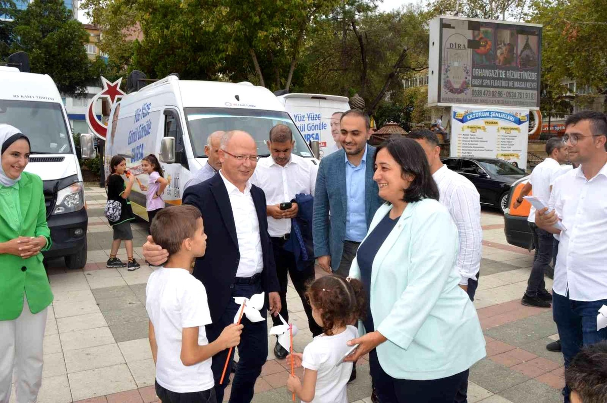 \'Yüz yüze gönül gönüle\' Bursa ziyaretleri Orhangazi\'de devam etti