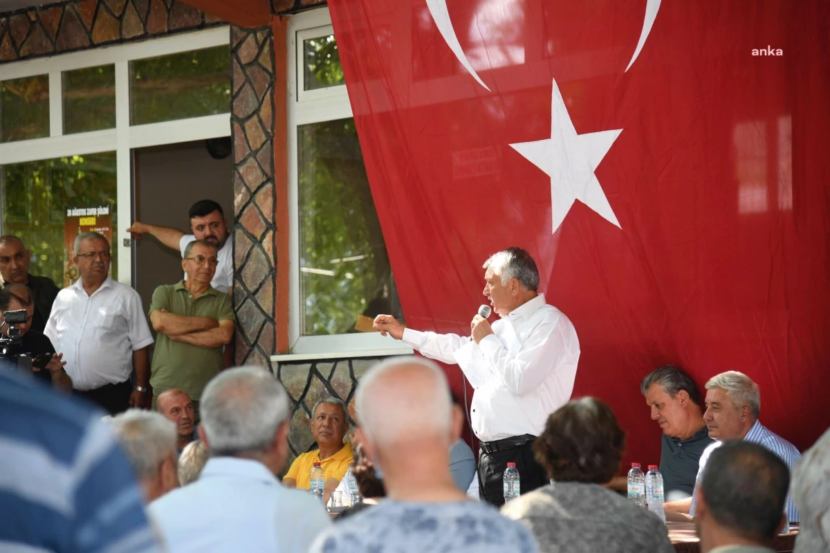 Adana Büyükşehir Belediye Başkanı Zeydan Karalar, Pozantı\'da Vatandaşlarla Buluştu