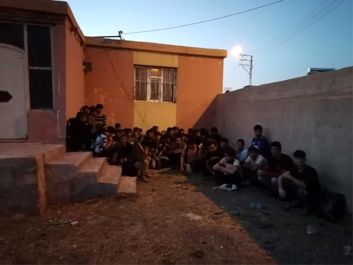 Ağrı\'da 61 düzensiz göçmen yakalandı
