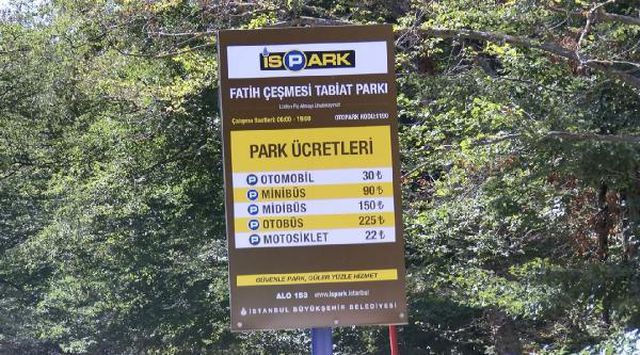 BELGRAD ORMANI'NA GİRİŞ ÜCRETİ VERMEK İSTEMEYENLERİN 'KAPAN OYUNU' BELGRAD ORMANI'NA GİRİŞ ÜCRETİ VERMEK İSTEMEYENLERİN 'KAPAN OYUNU'