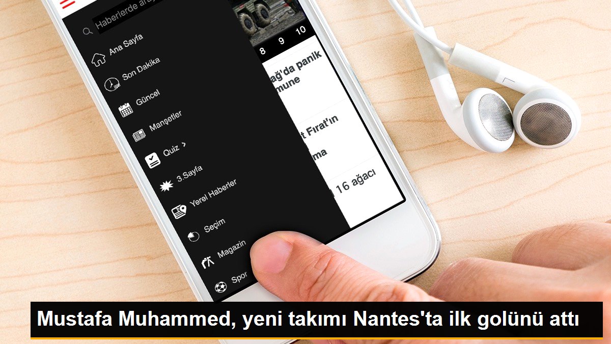 Mustafa Muhammed, yeni takımı Nantes\'ta ilk golünü attı