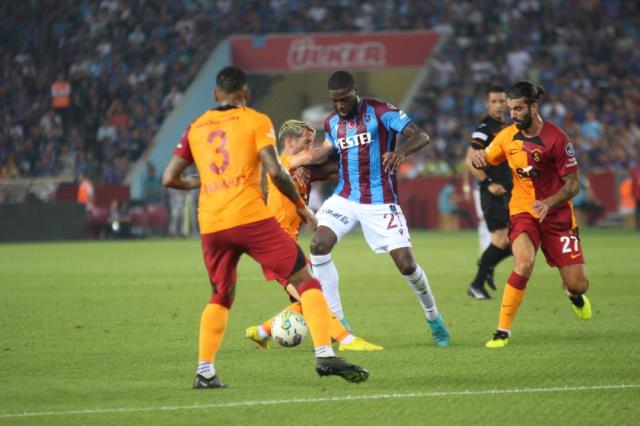 Süper Lig'de haftanın maçında Trabzonspor ile Galatasaray golsüz berabere kaldı Süper Lig'de haftanın maçında Trabzonspor ile Galatasaray golsüz berabere kaldı