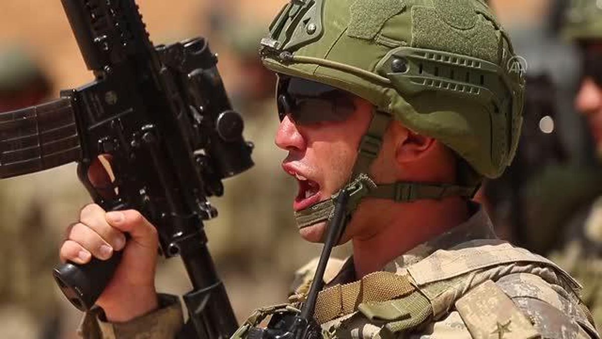 TEL ABYAD - Mehmetçik eli tetikte Barış Pınarı bölgesinde güvenliği tesis ediyor
