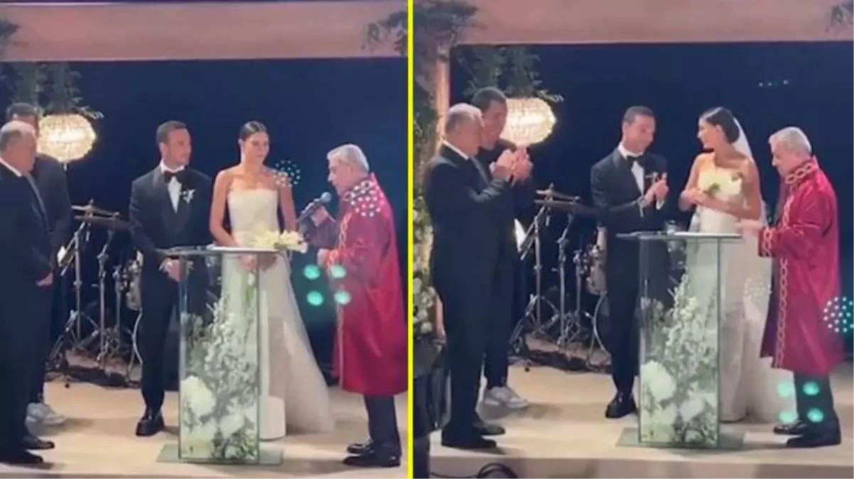 Oğuzhan Koç'un yüksek topuklu ayakkabıları düğünün de önüne geçti