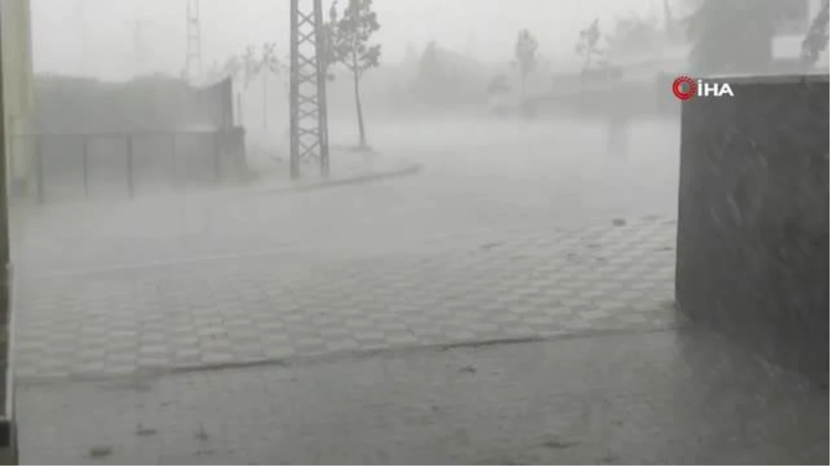 Yozgat\'ta dolu ve sağanak yağış etkili oldu
