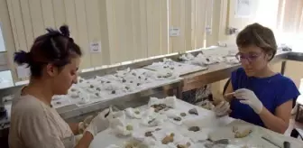 Antik heykel parçacıkları, yapboz gibi birleştiriliyor