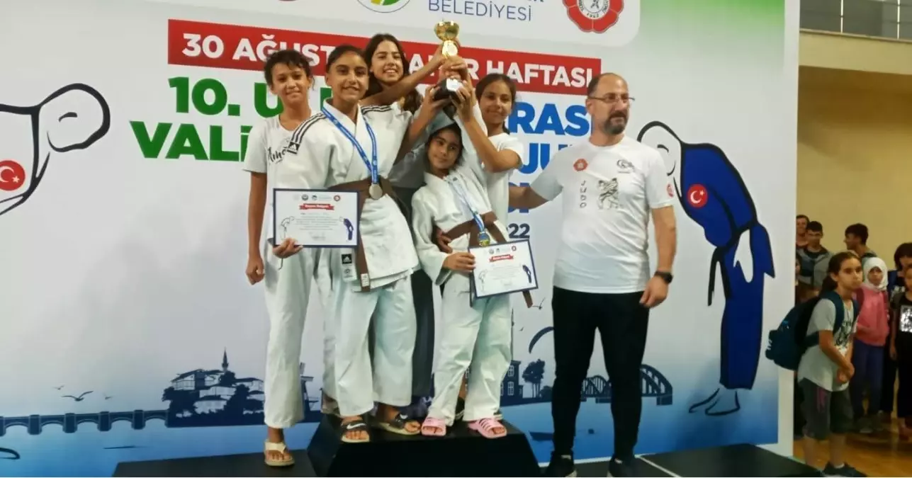 Aydınlı judocular Sakarya\'da tarih yazdı